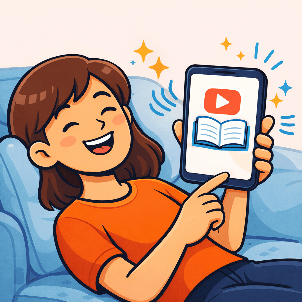 Start learning in app illustration