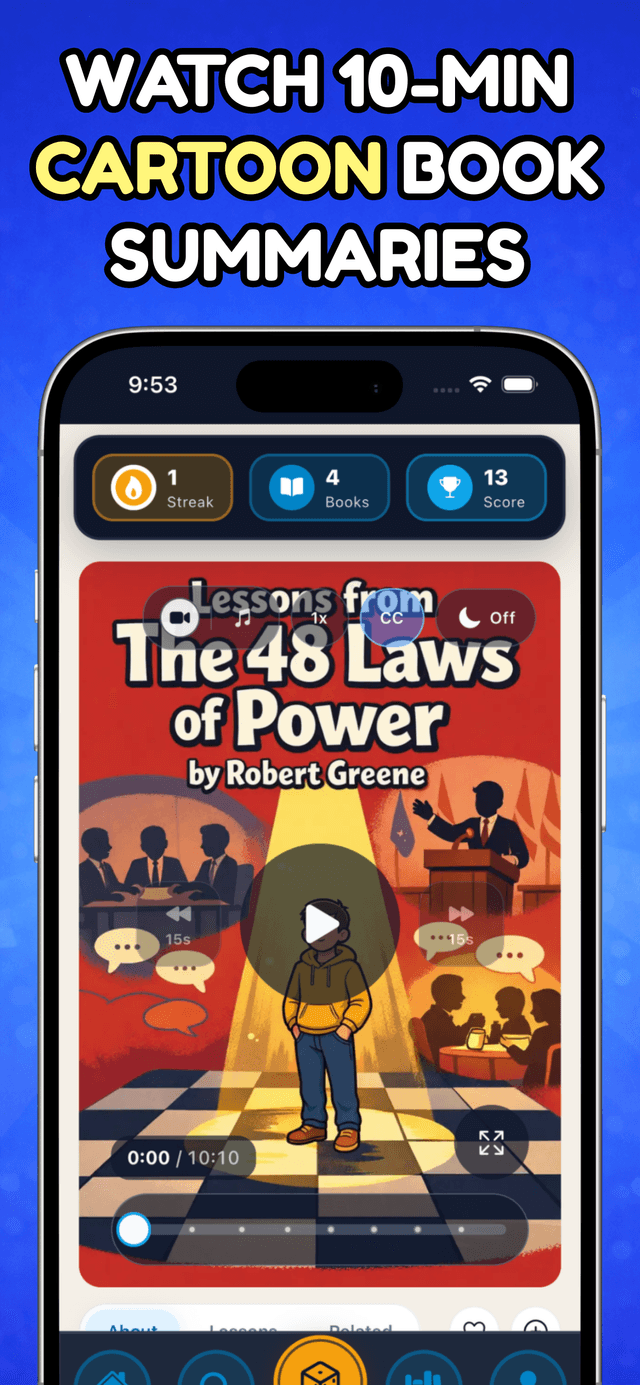 Braintoon summary player screen