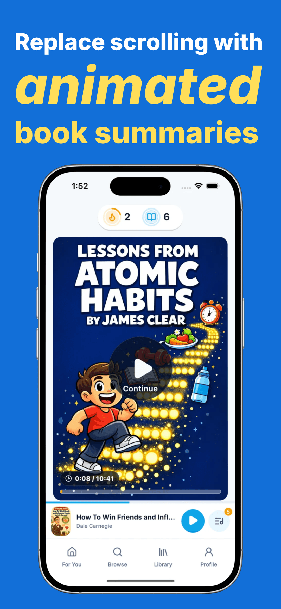 Braintoon app splash screen