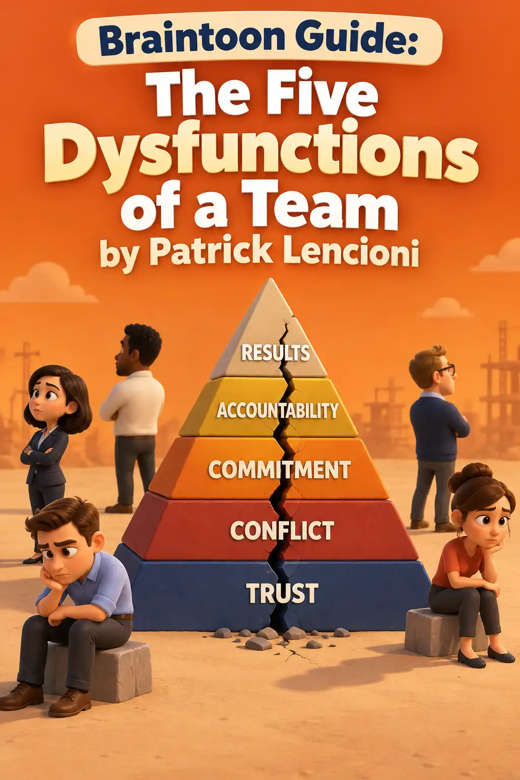 The Five Dysfunctions of a Team cover